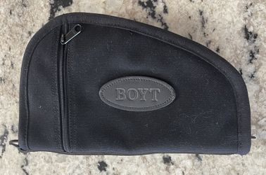 Boyt Heart-Shaped Pistol Rug Handgun Case 10” / Black 