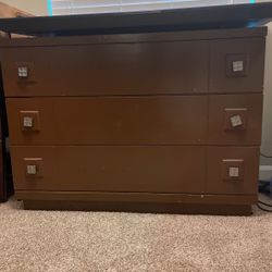 Antique Dresser(real Oak) Great For A Project