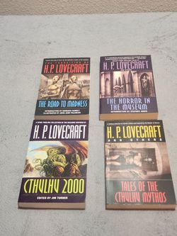 H.P. Lovecraft- 4 Book Set