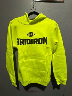 BR Gridiron Neon Yellow Pullover Hoodie