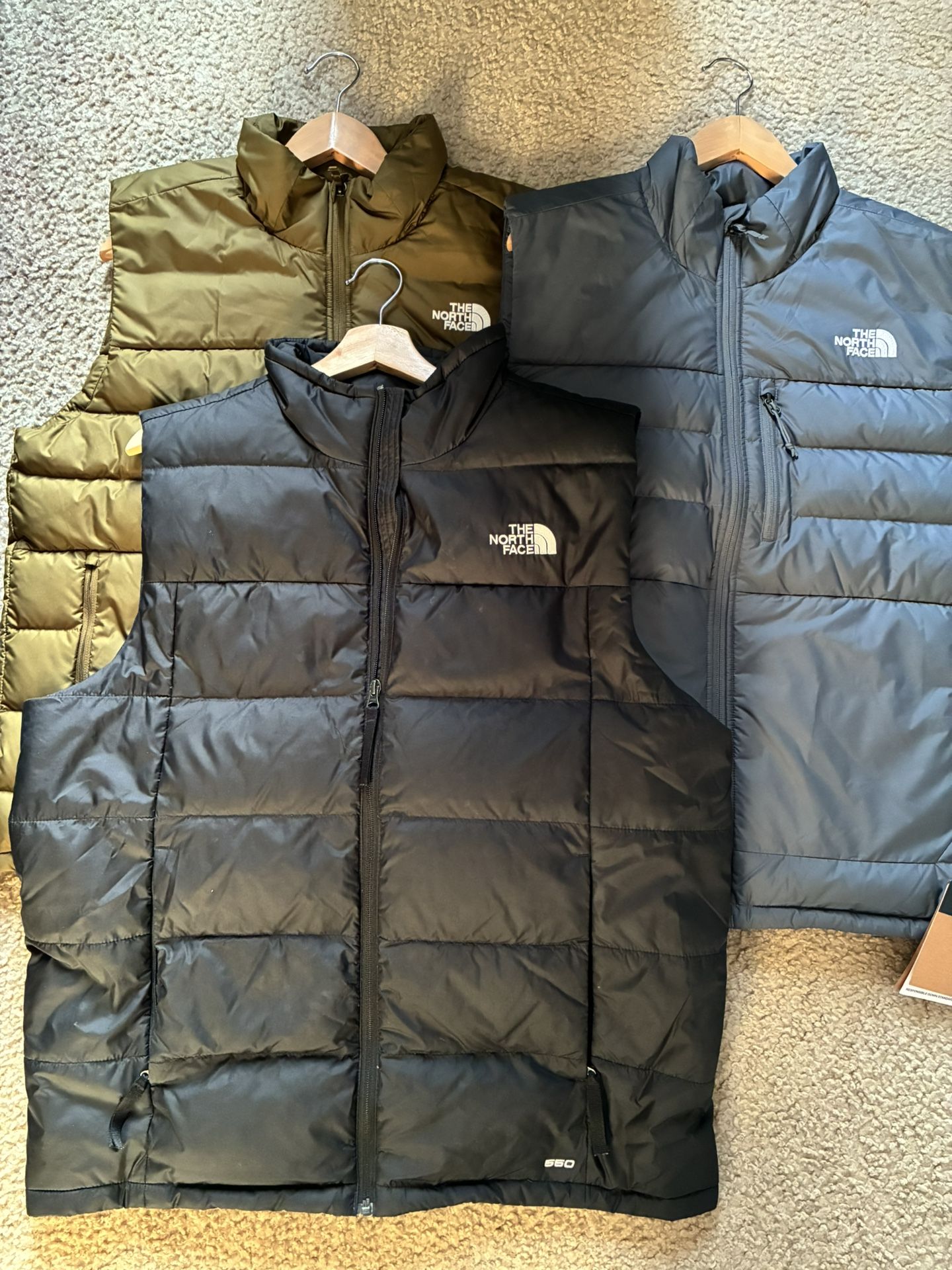 North Face Puffer Vests