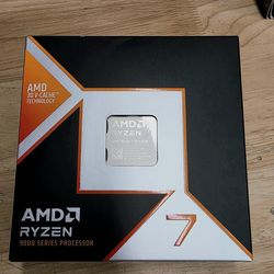 NEW SEALED AMD RYZEN 7 9800X3D  CPU 8-Core, 16-Thread