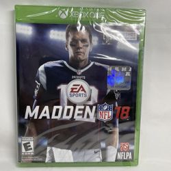 MADDEN 18 NFL EA Sports XBOX ONE Tom Brady LongShot - NEW FACTORY SEALED