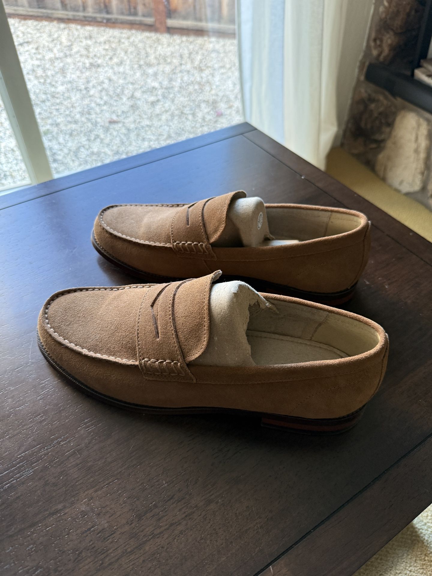 Banana Republic, Classic Suede, Penny Loafers