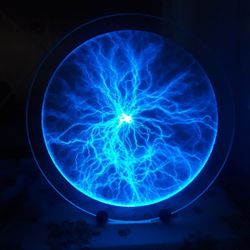 Luminglas plasma Lightning plates 20" and 16" Entertainment lighting. RARE