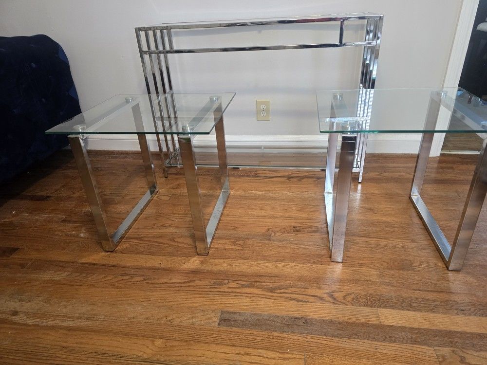 Sofa & End Table Set 