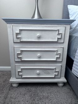 Wooden Nighstands— set of 2