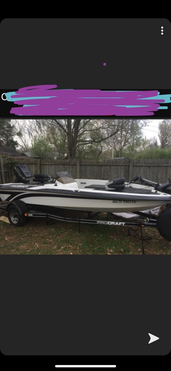 1999 procraft 16ft bass with 50hp mercury force