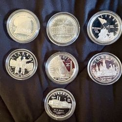 United States Mint commemorative Silver coins Lot