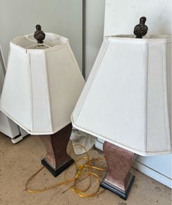 Two lamps