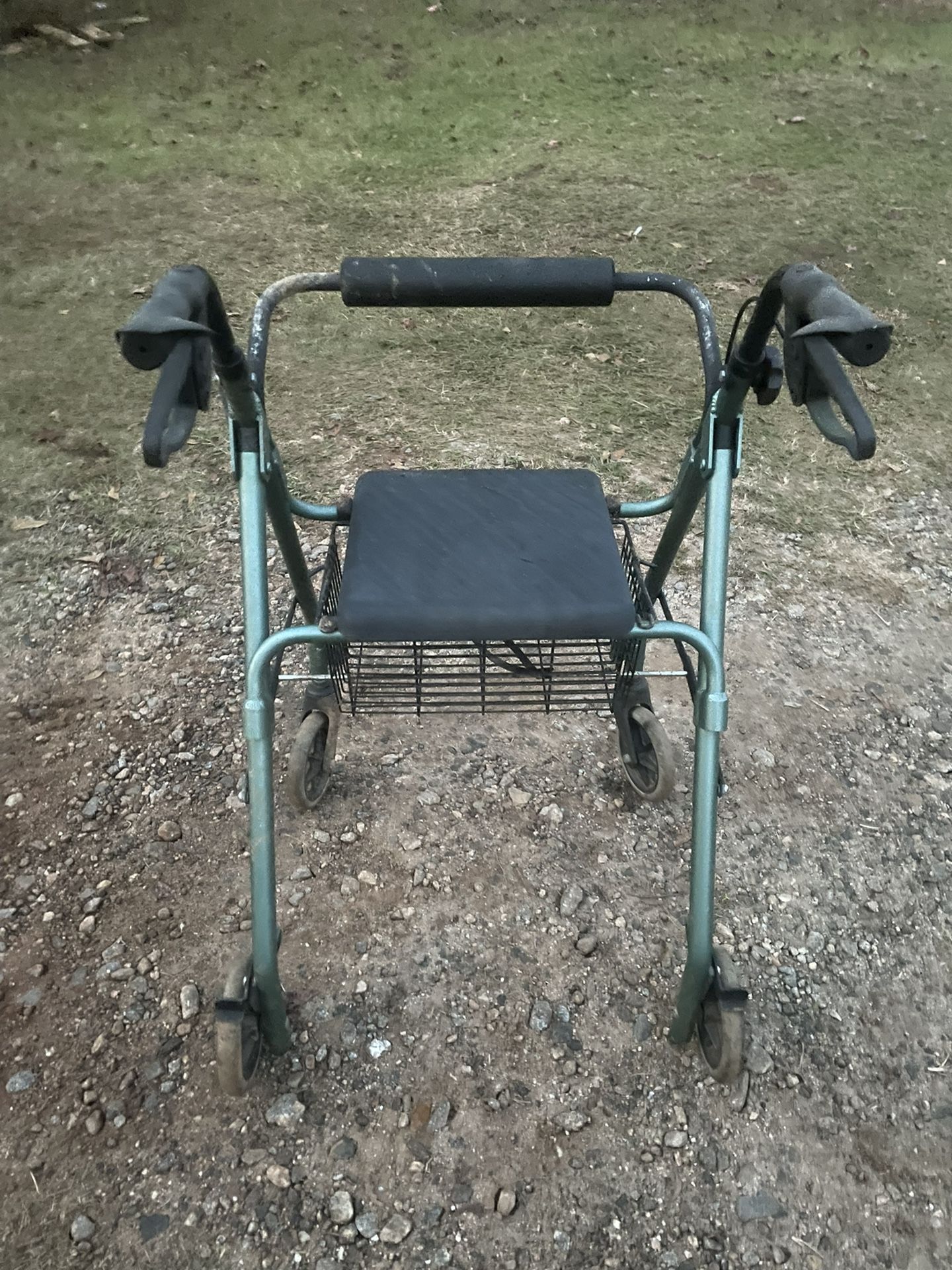 Rolling Walker With Basket.