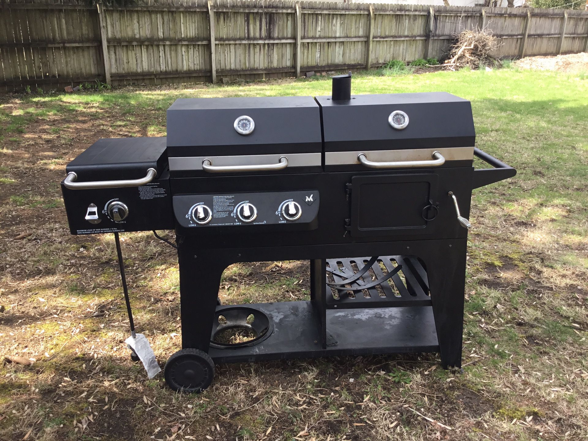 Members Mark Hybrid Gas And charcoal Grill