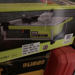 Ryobi Wet 7in Tile Saw