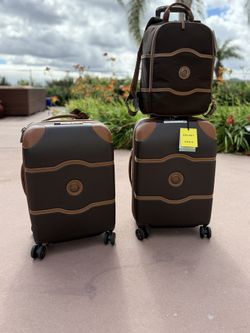 Delsey Chatelet Air 2.0 Carry On And LaptopBackpack NWT