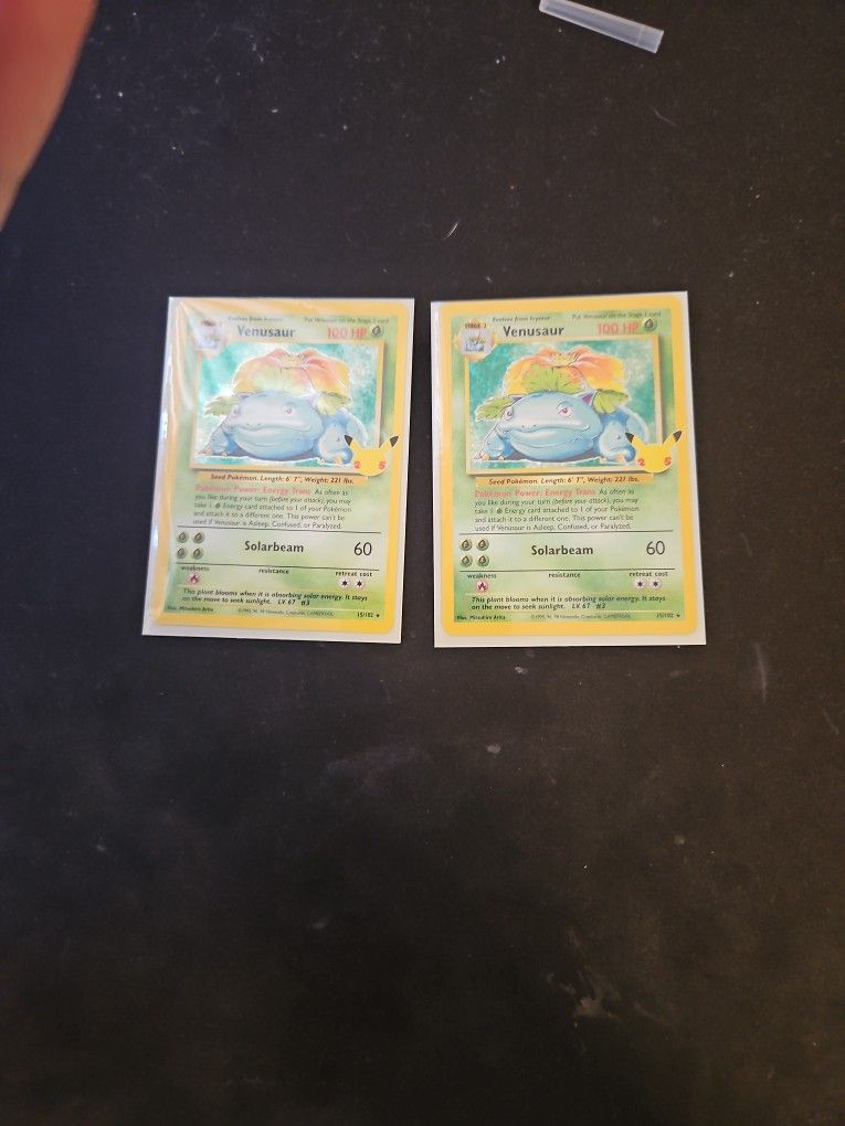 [NM] Venusaur 15/102 25th Anniversary Celebrations Holo Rare