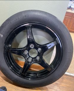 goodyear convenience spare tire and rim  designed for 2004–2011 GM