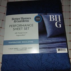 Better Home & Gardens TWIN sheet Set