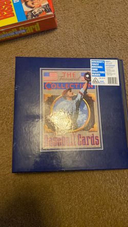 Baseball card binder