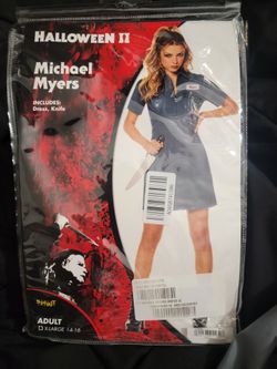 Female Michael Myers Dress Costume Xl