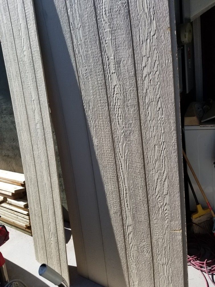 Siding Dos Piezas Una 37"1/2x8' Y la Otra 20"1/2x8'