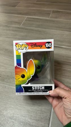 Pride collection Funko Pop Disney Stitch #1045 rainbow