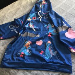 Eeyore pullover hooded sweatshirt