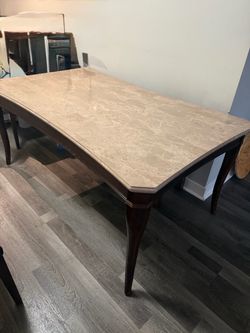 Real Marble Dining Table