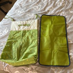Diaper Holder And Changing Pad