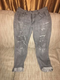 Distressed Levi's size 30