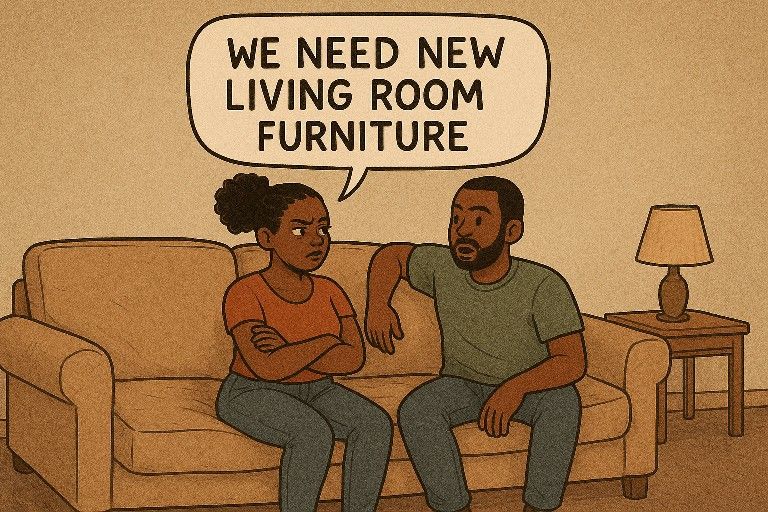 Comfy 6PC Black Plush Reversible Sectional