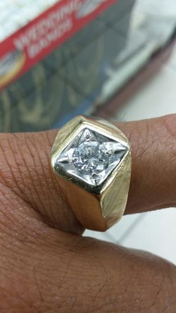 14k Gold Diamond ring .60 ct Diamonds