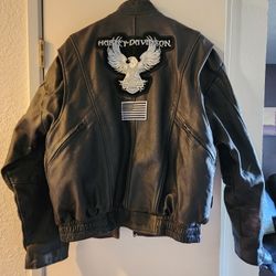 Leather Motorcycle Jacket 