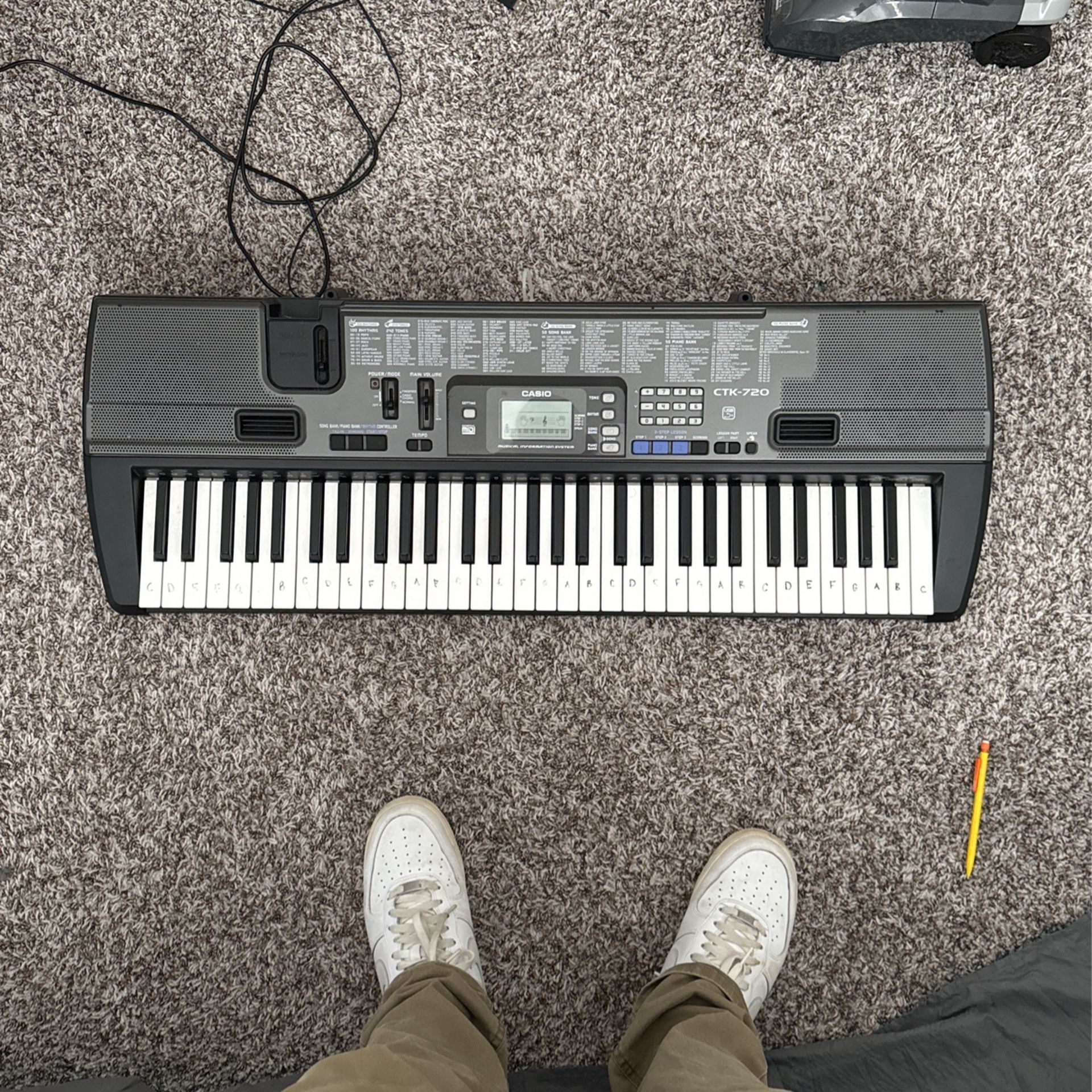 Piano With The Stand