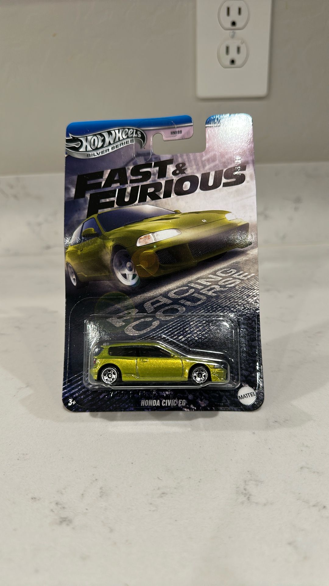 Honda Civic EG Fast & Furious Silver Series Hot Wheels