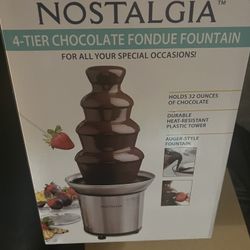 Tier Chocolate Fondue Fountain 