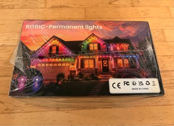 Brand New 300FT RGBIC Permanent Outdoor Lights - App & Remote Control