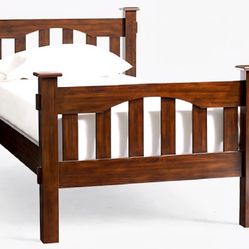 Free TWIN bed frame (no matteess)