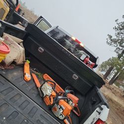 Black Weather Guard Tool Box