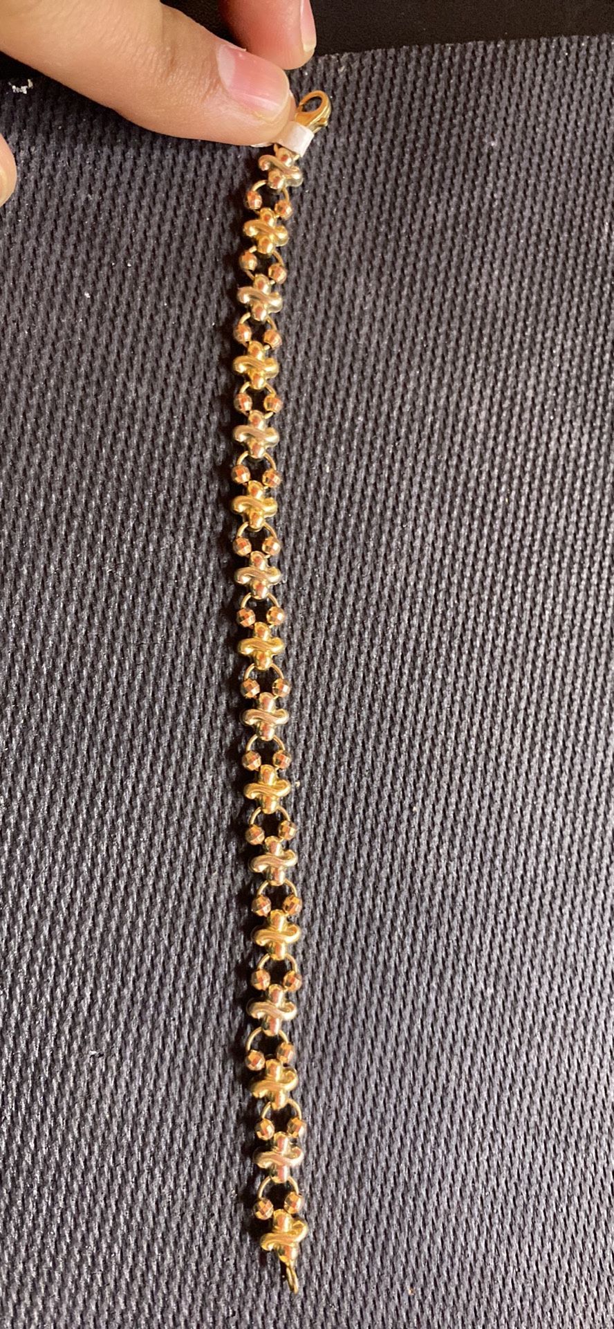 14 KT REAL GOLD BRACELET 