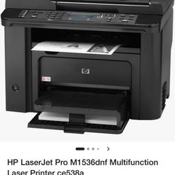 HP Laser Jet 1536 Dnf  MFP
