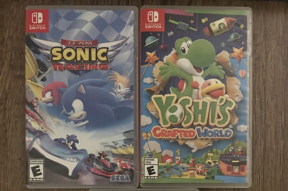 Nintendo Switch Games Sonic And Yoshi