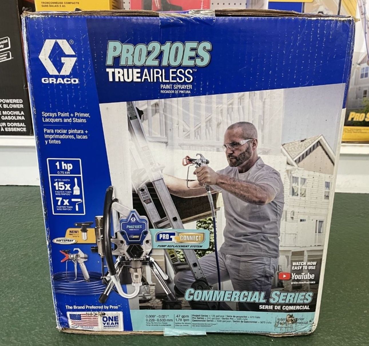 NEW! Graco Magnum Pro210ES Paint Sprayer 17D163