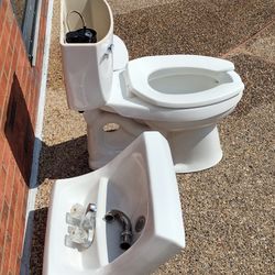 Sink And Toilet