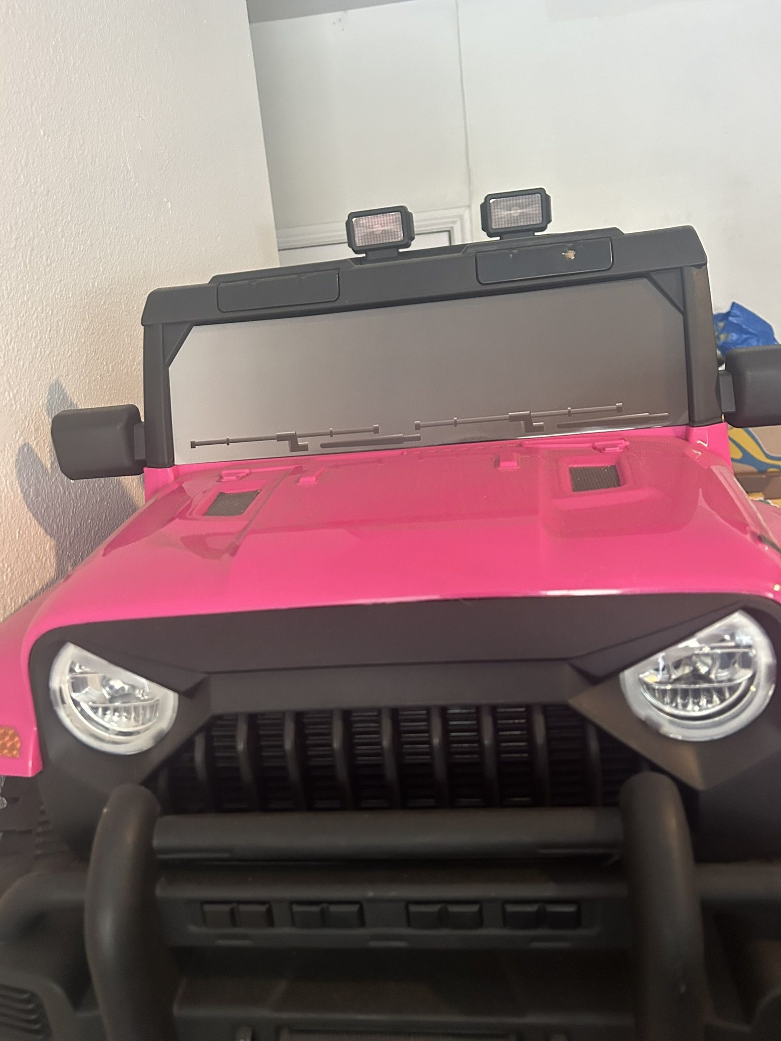 Pink Toy Car