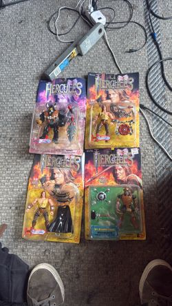 Hercules figures in box 20$ each