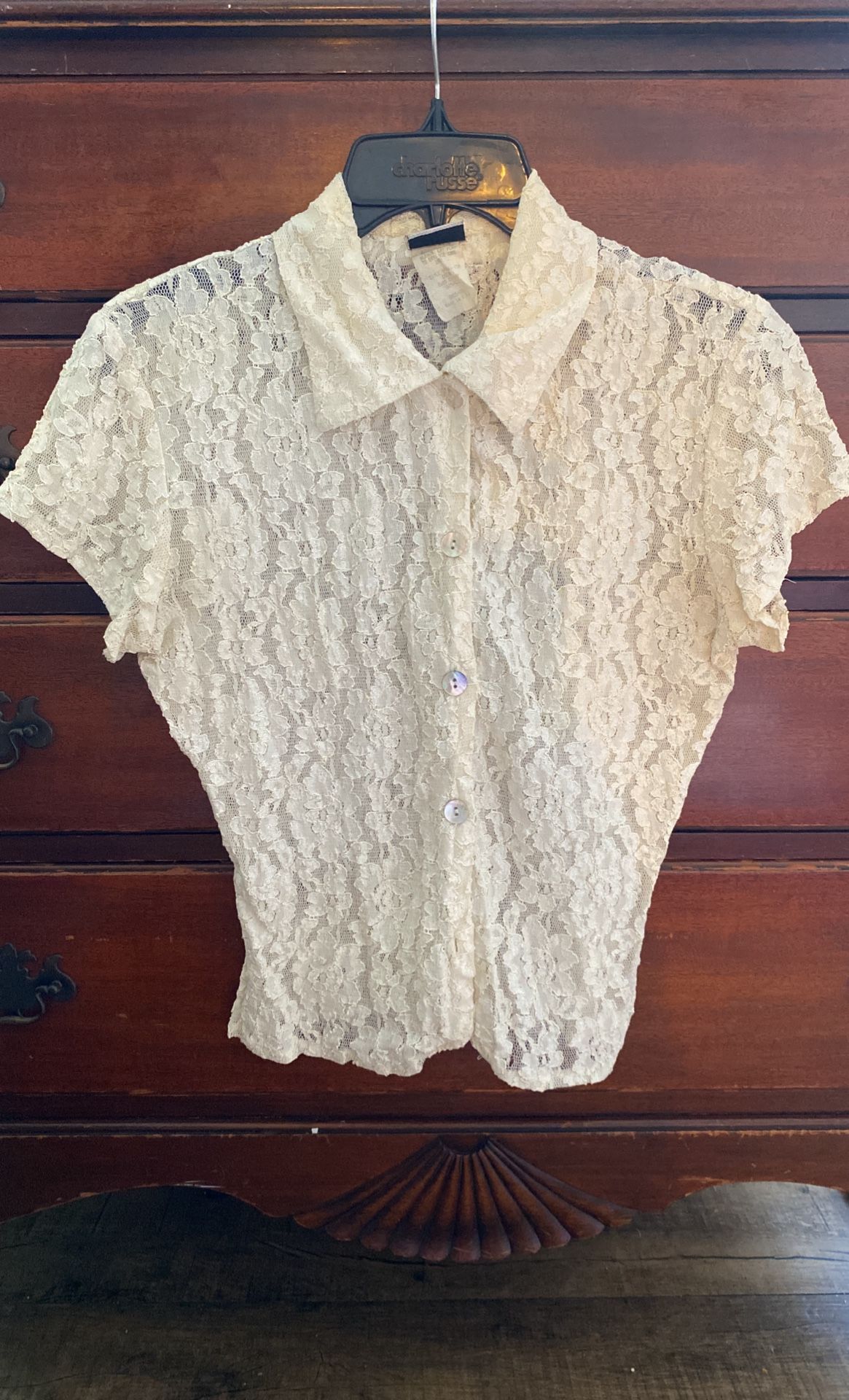Vintage Judy Knapp California Laced Blouse