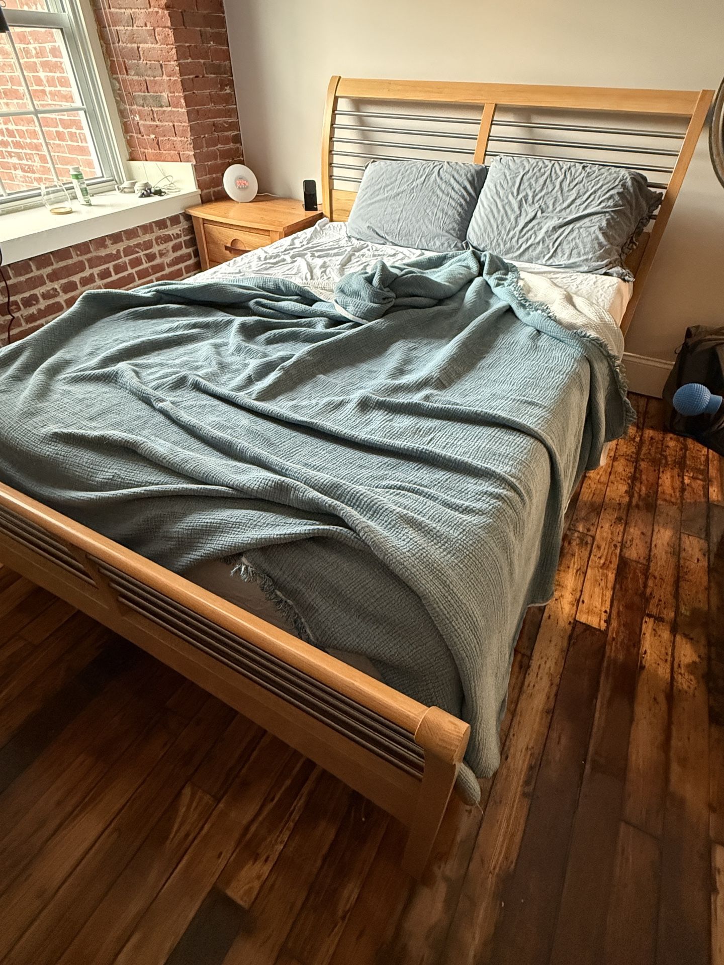 Solid Maple Queen Bed Frame
