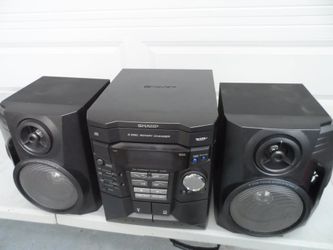 Sharp CD-E67 Mini Component Stereo System