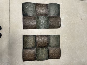 2 Piece Metal Wall Art