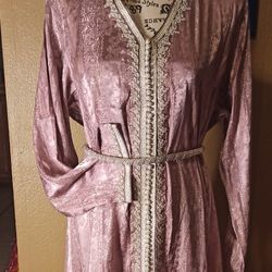Moroccan Caftan Jawhara With Belt 
